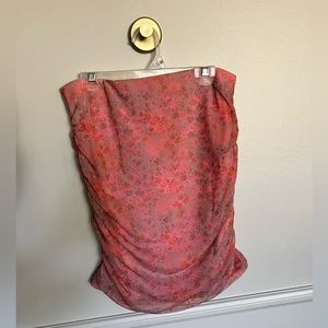 Topshop strapless top y2k style size US 8